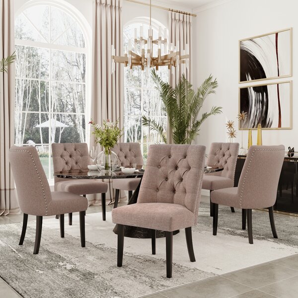 Dining Room Chairs Set Of 6 On Sale / Solid Wood Dining Room Chairs